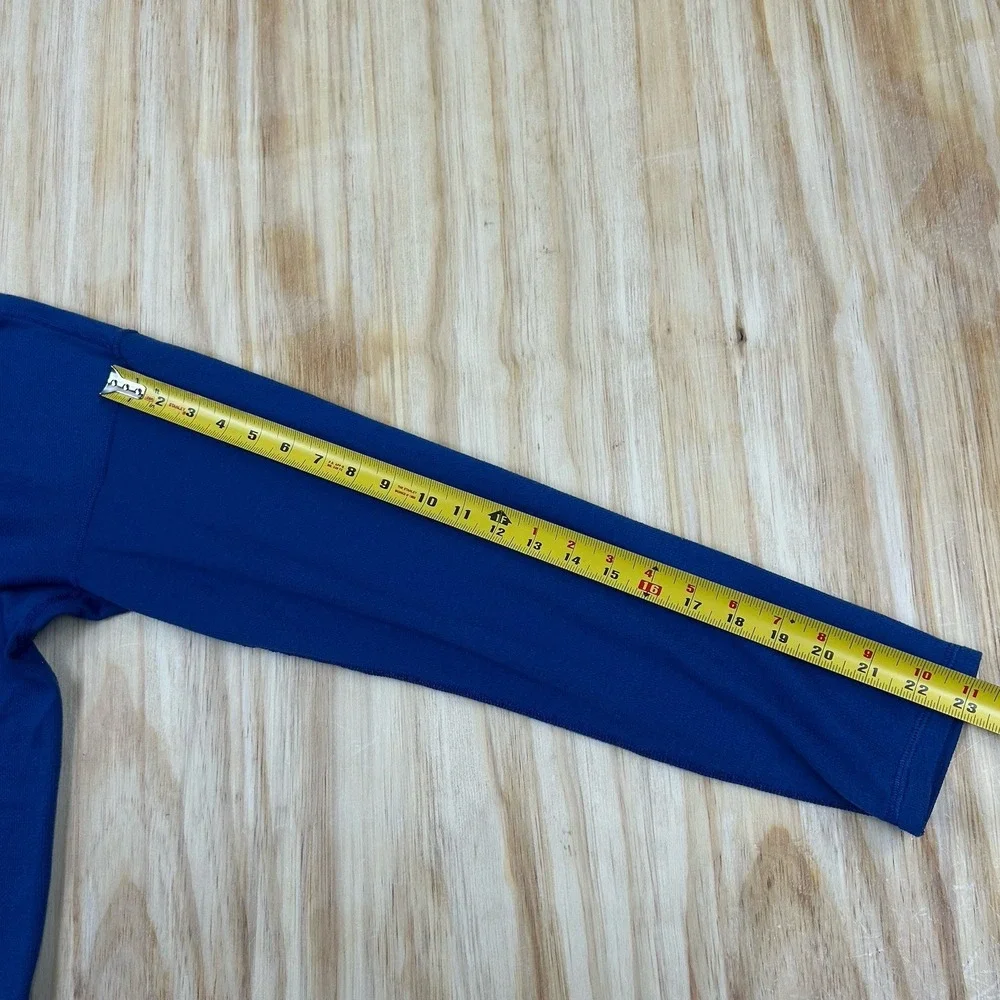 VTG The‎ North Face Men's Long Sleeve 1/4 Zip Base Layer Logo Hiking USA Made